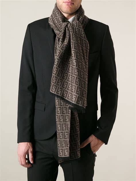 fendi men's scarves|fendi acrylic scarf.